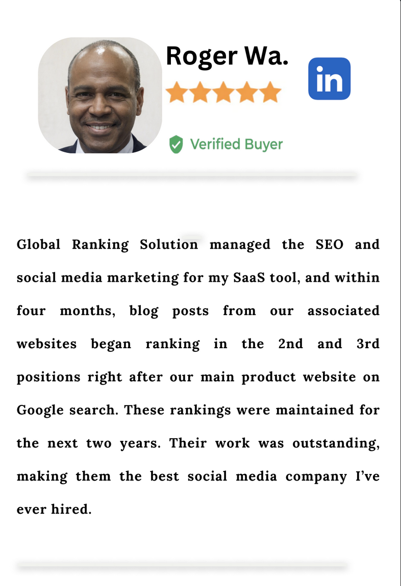 Global-Ranking-Solution-Customer-Reviews-Roger